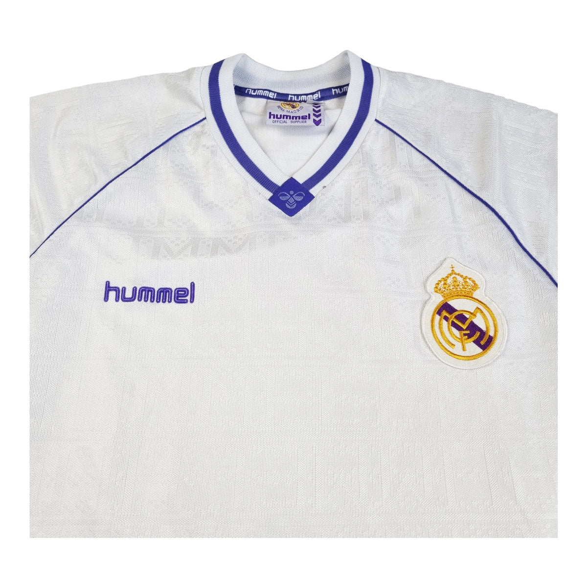 1990/92 Real Madrid Home Football Shirt (L) Hummel