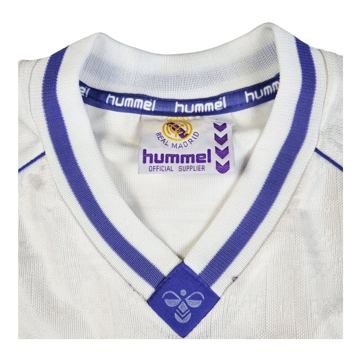1990/92 Real Madrid Home Football Shirt (L) Hummel