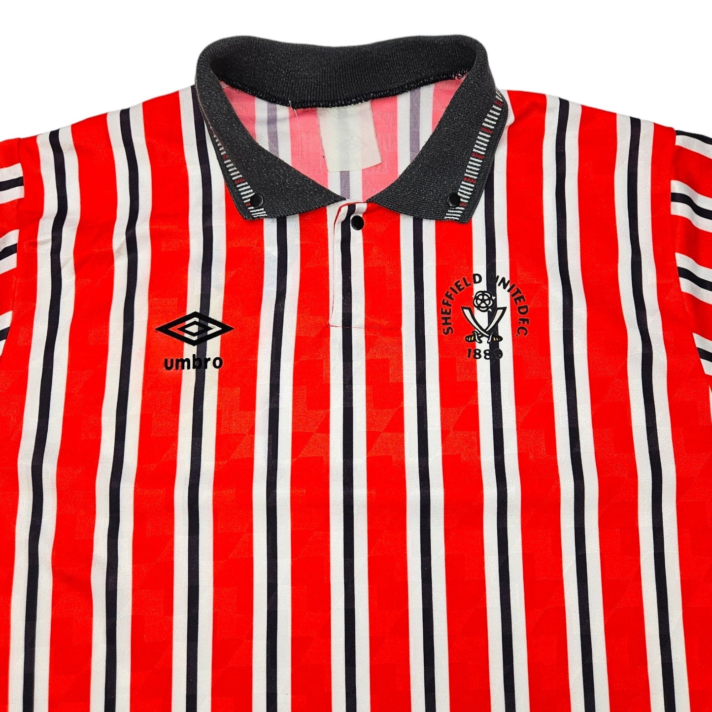 1990/92 Sheffield United Home Football Shirt (L) Umbro