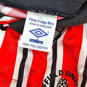 1990/92 Sheffield United Home Football Shirt (XL) Umbro