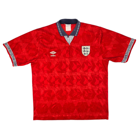 1990/93 England Away Football Shirt (XL) Umbro