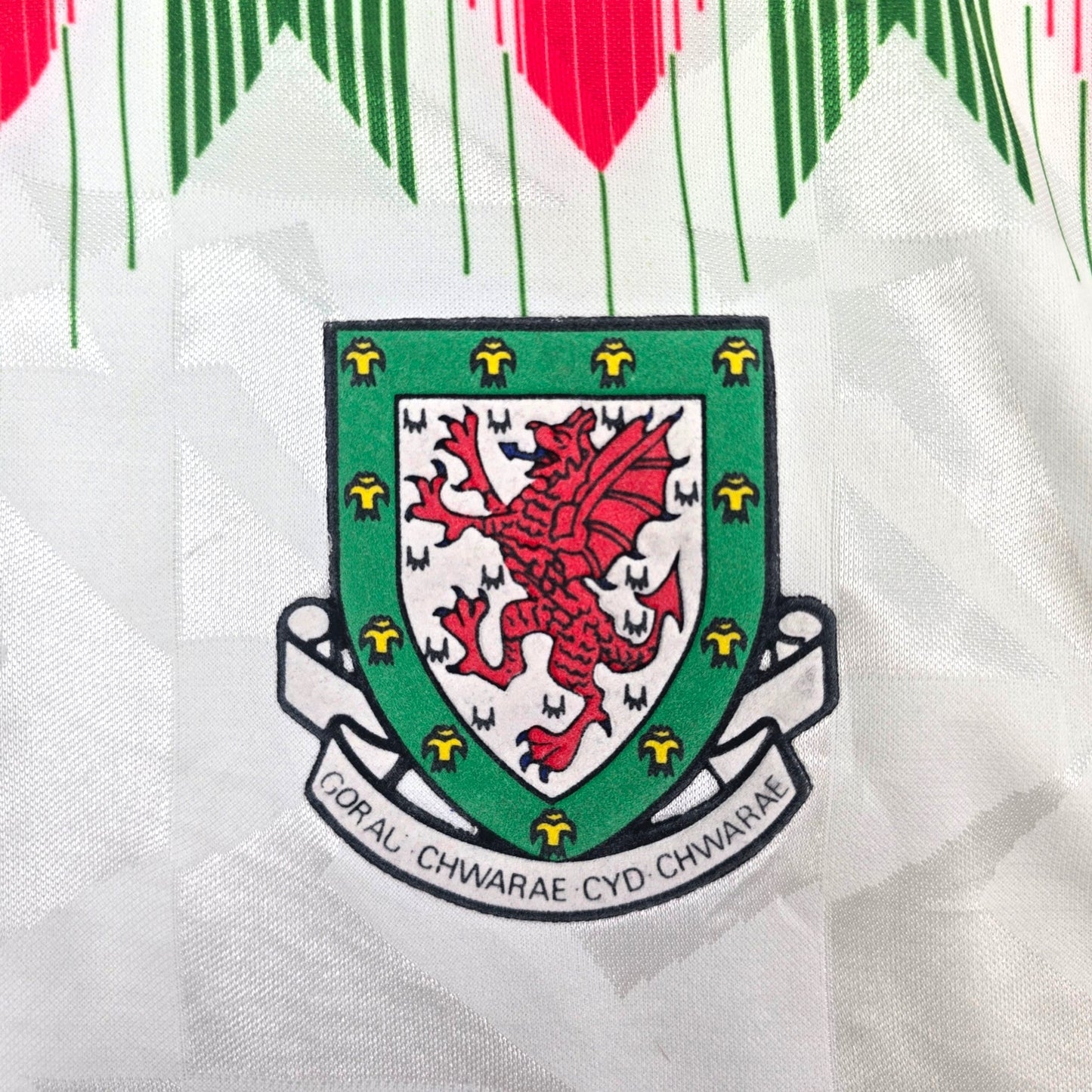 1990/93 Wales Away Football Shirt (XL) Umbro