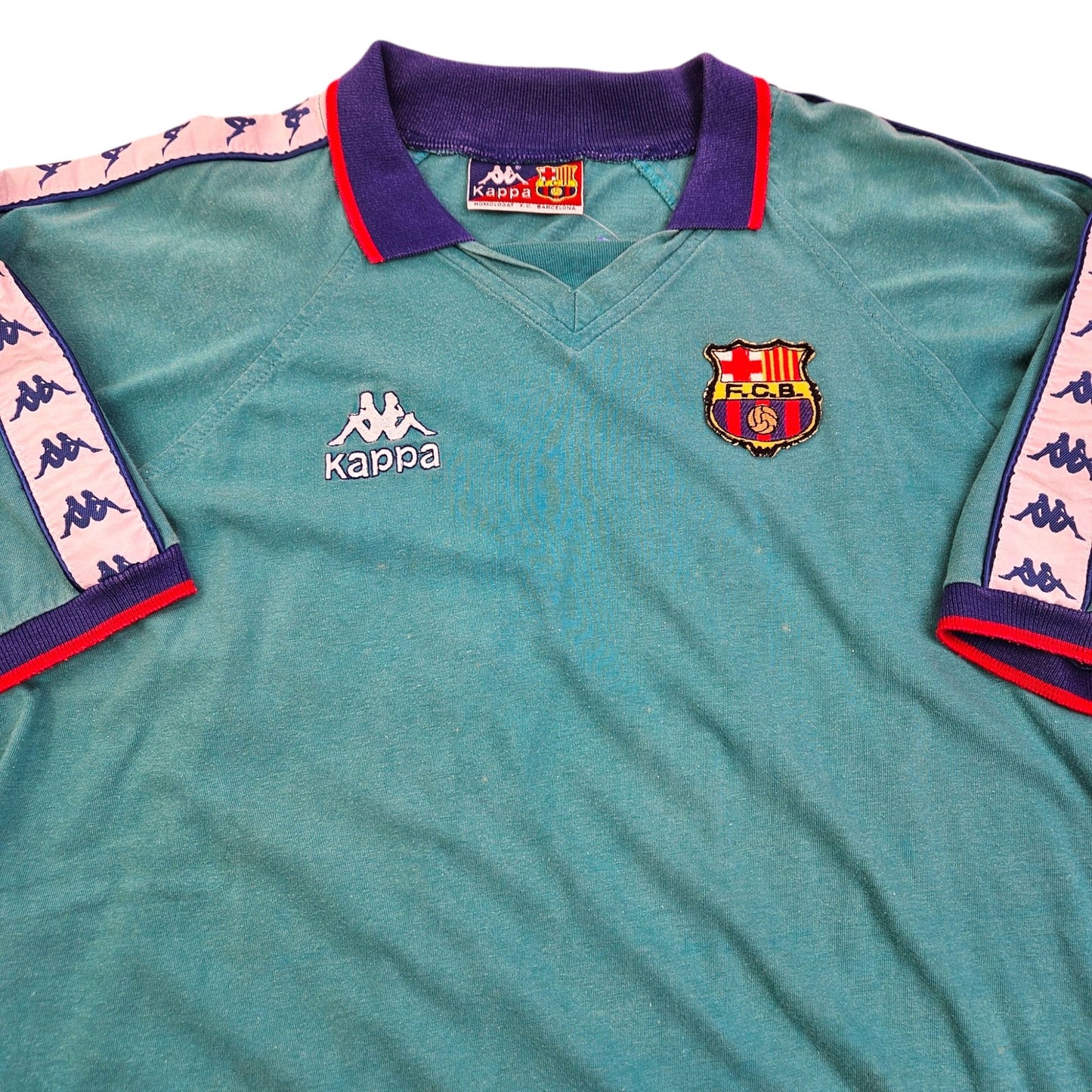 1990s Barcelona  Training Shirt (L) Kappa