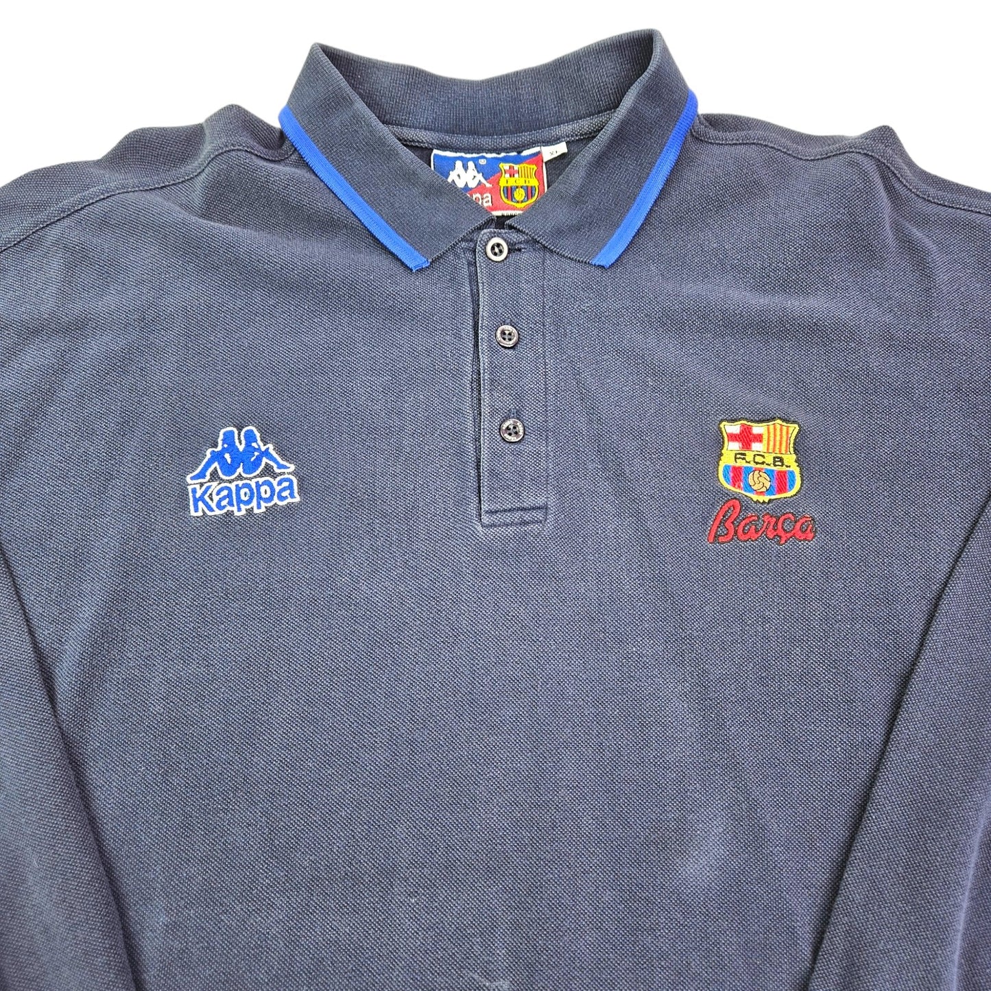1990s Barcelona Training Shirt (XL) Kappa