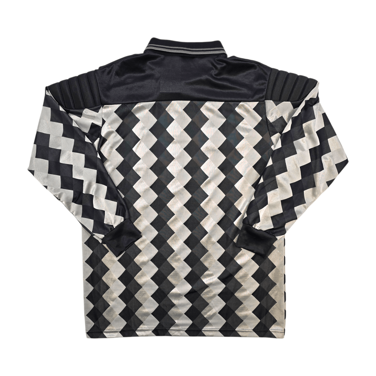 1990s Template Goal Keeper Football Shirt (L) Umbro (Grey/Black)