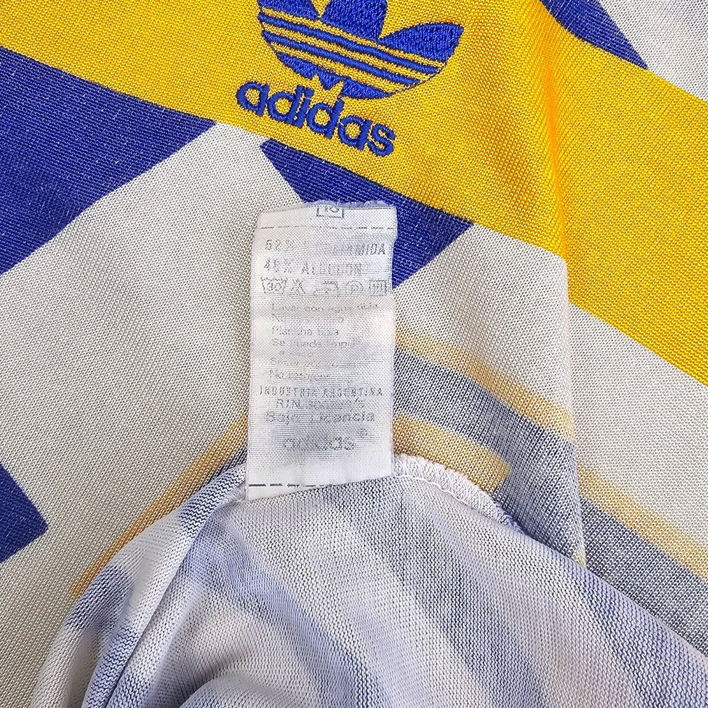 1991/92 Boca Juniors Away Football Shirt (L) Adidas