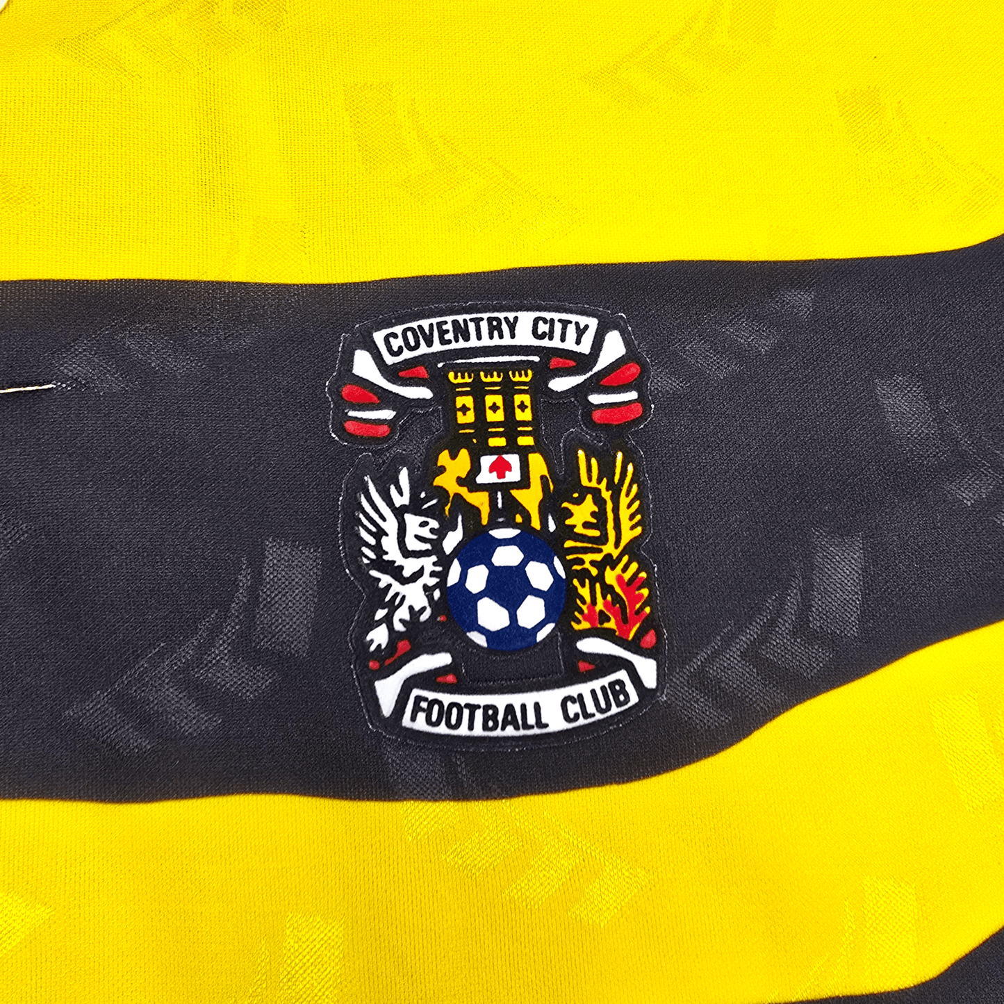 1991/92 Coventry City Away Football Shirt (M) Asics