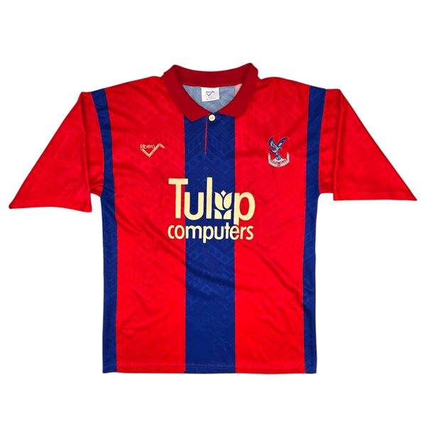 1991/92 Crystal Palace Home Football Shirt (M) Ribero