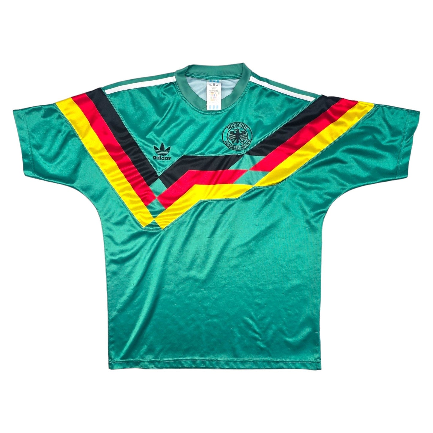 1991/92 Germany Away Football Shirt (M) Adidas