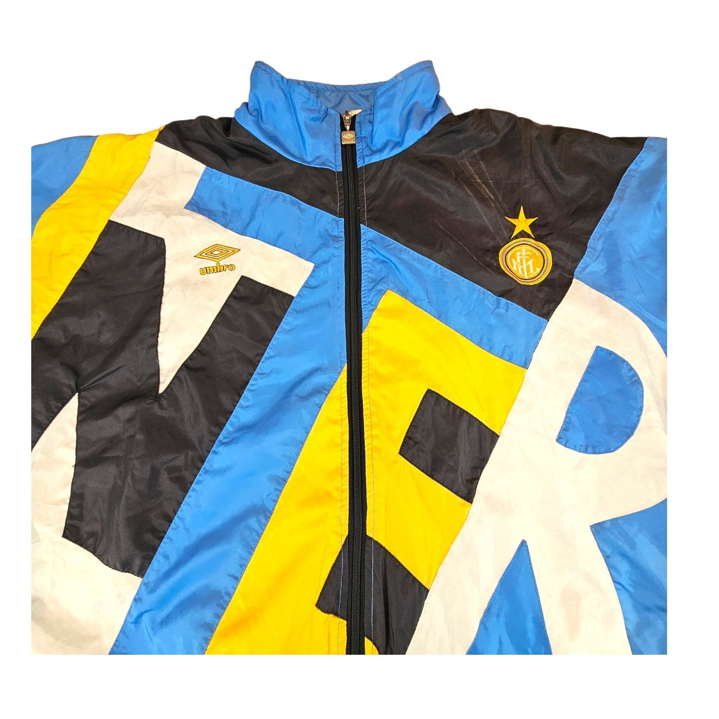 1991/92 Inter Milan Tracksuit Top (XL) Umbro