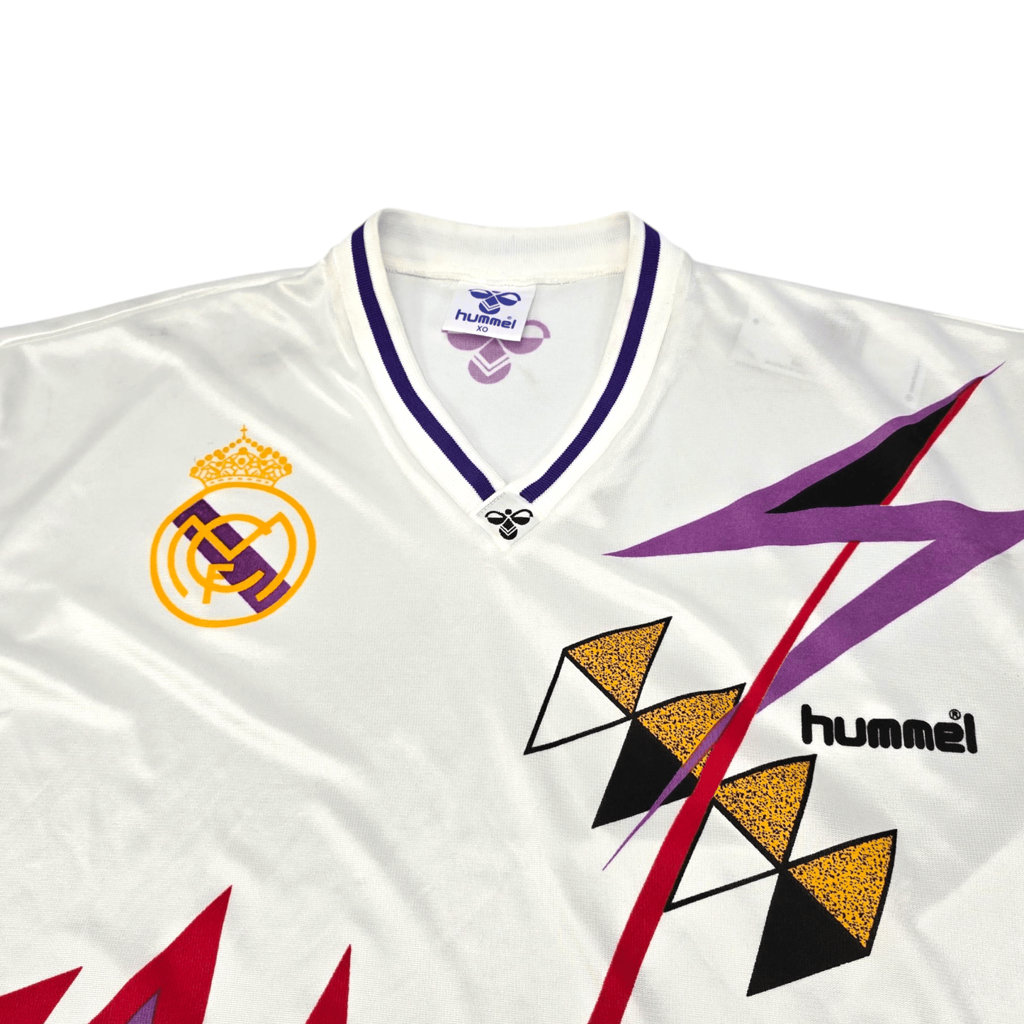 1991/92 Real Madrid Training Shirt (XL) Hummel