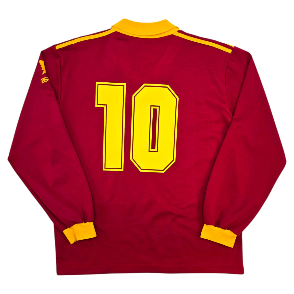 1991/92 Roma Home Football Shirt (XL) Adidas #10 (Fausto Salsano)