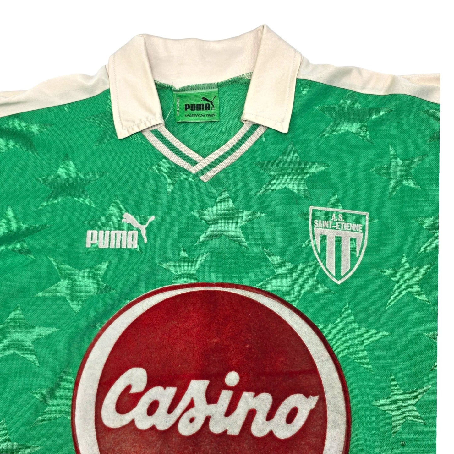 1991/92 Saint Etienne Home Football Shirt (M) Puma
