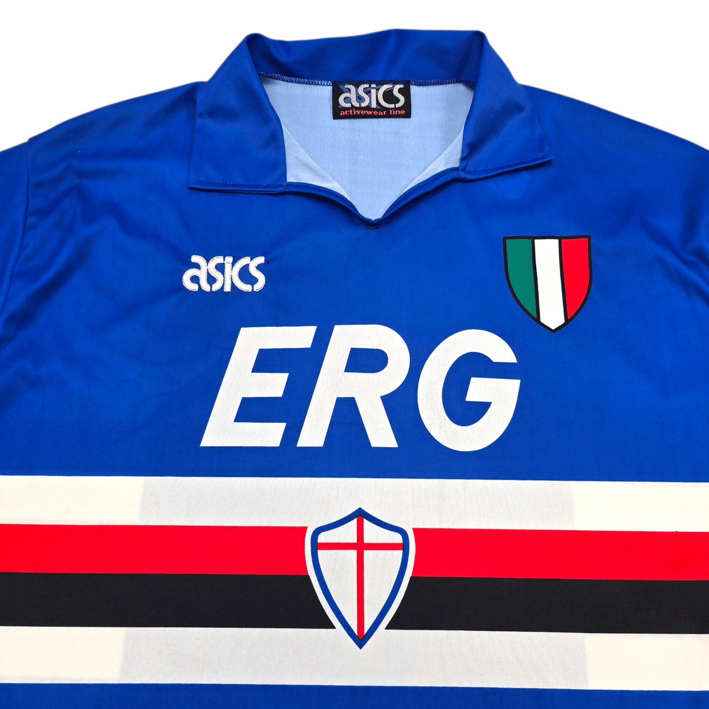1991/92 Sampdoria Home Football Shirt (XL) Asics