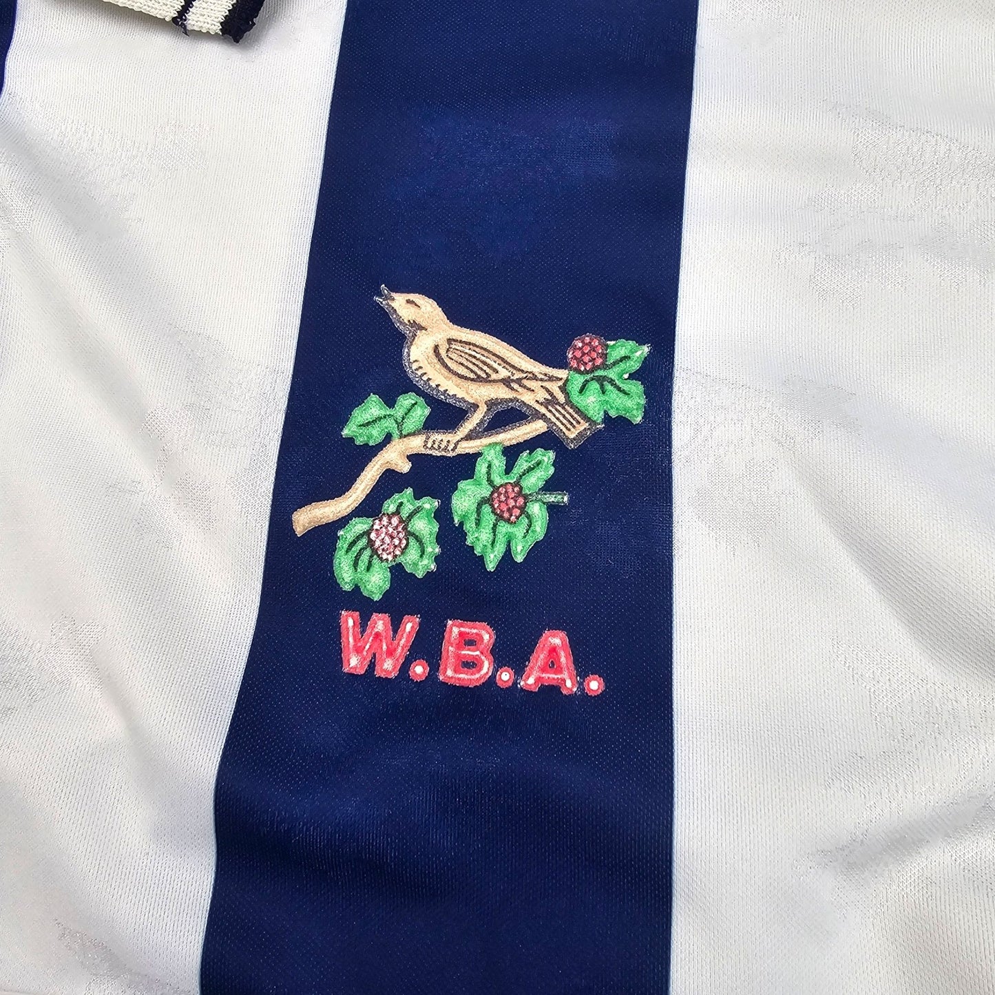 1991/92 West Bromwich Albion Home Football Shirt (XL) Influence