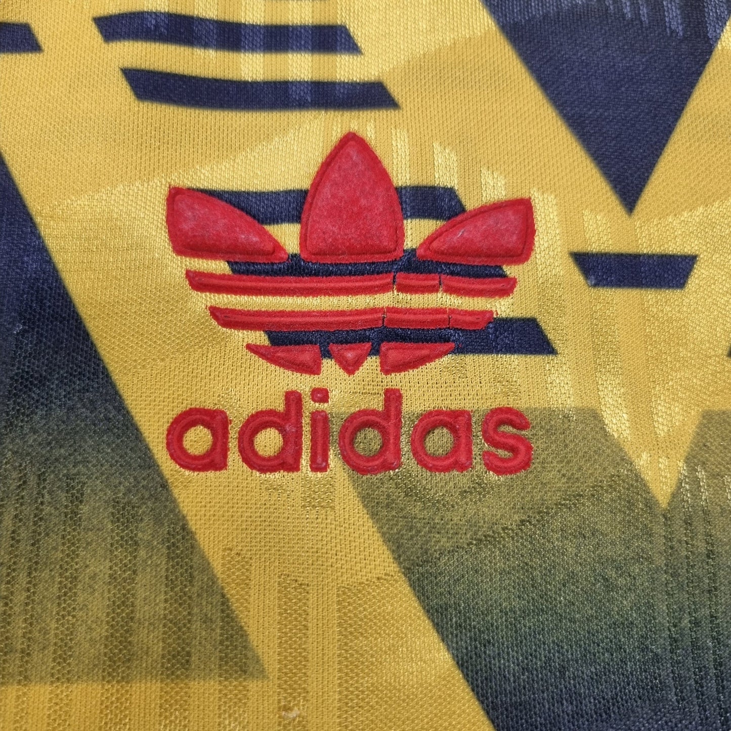 1991/93 Arsenal Away Football Shirt (L) Adidas