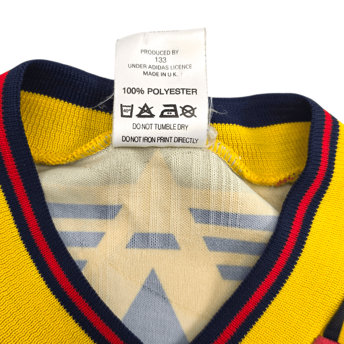 1991/93 Arsenal Away Football Shirt (M) Adidas