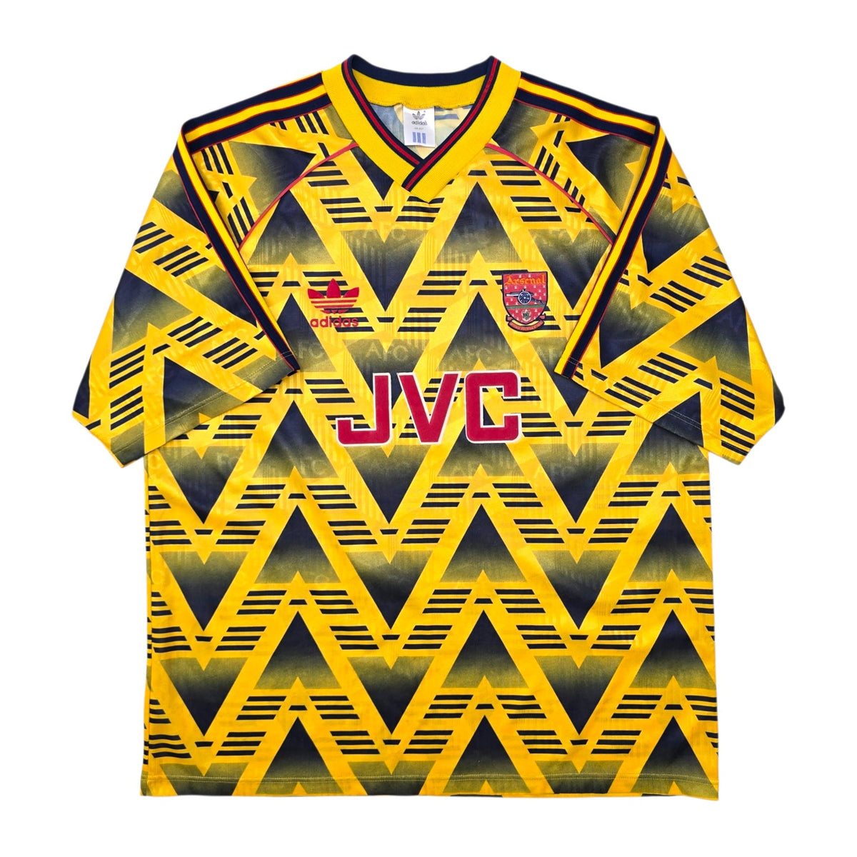 1991/93 Arsenal Away Football Shirt (XL) Adidas