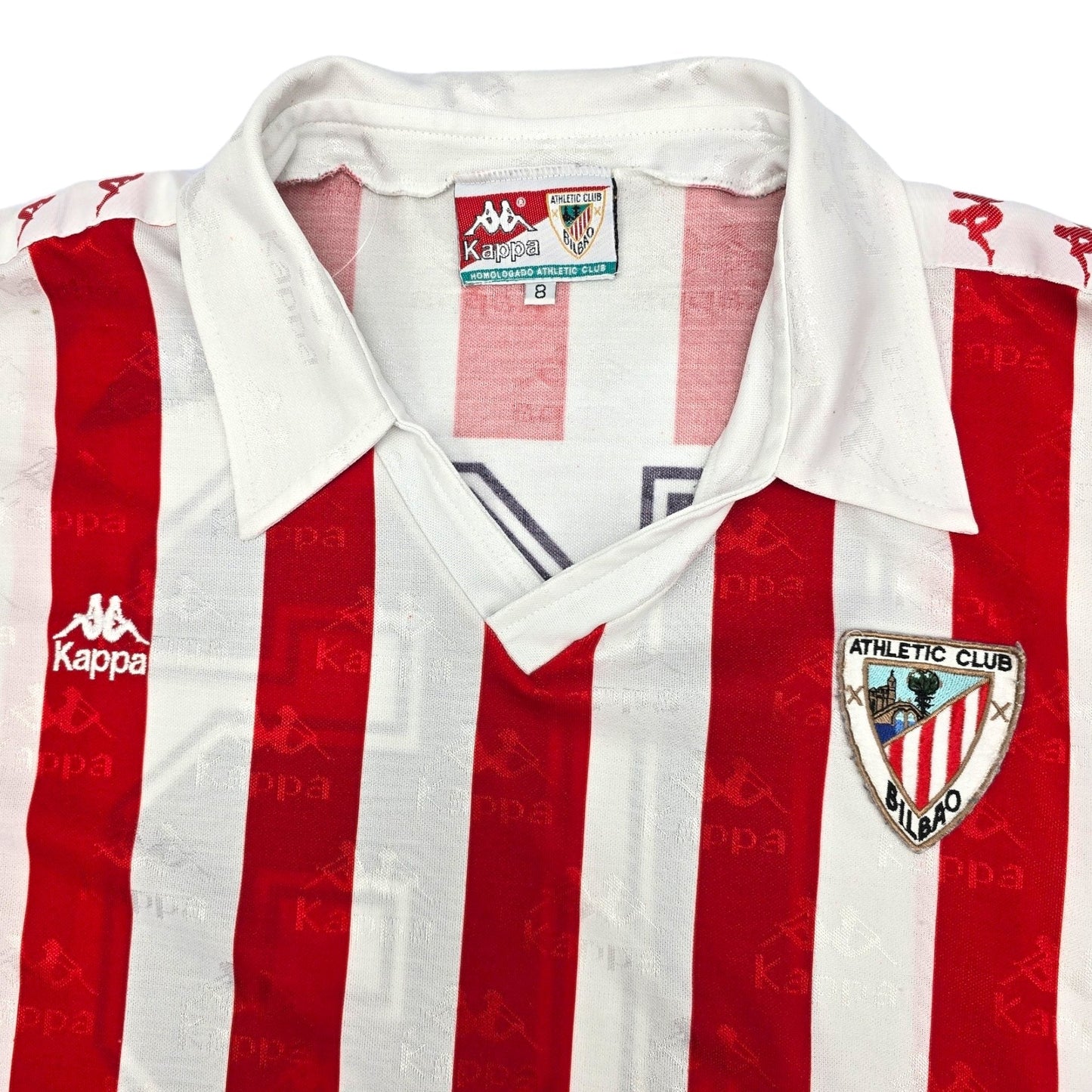 1991/93 Athletic Bilbao Home Football Shirt (XL) Kappa #16