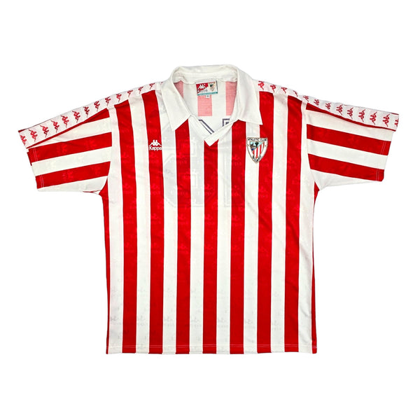 1991/93 Athletic Bilbao Home Football Shirt (XL) Kappa #16