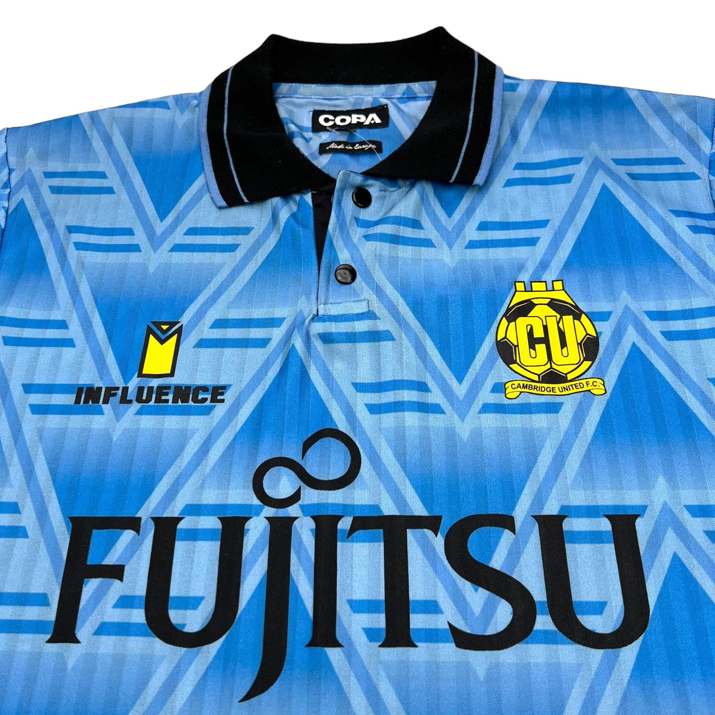 1991/93 Cambridge United Away Football Shirt (M) COPA (Re-Issue)