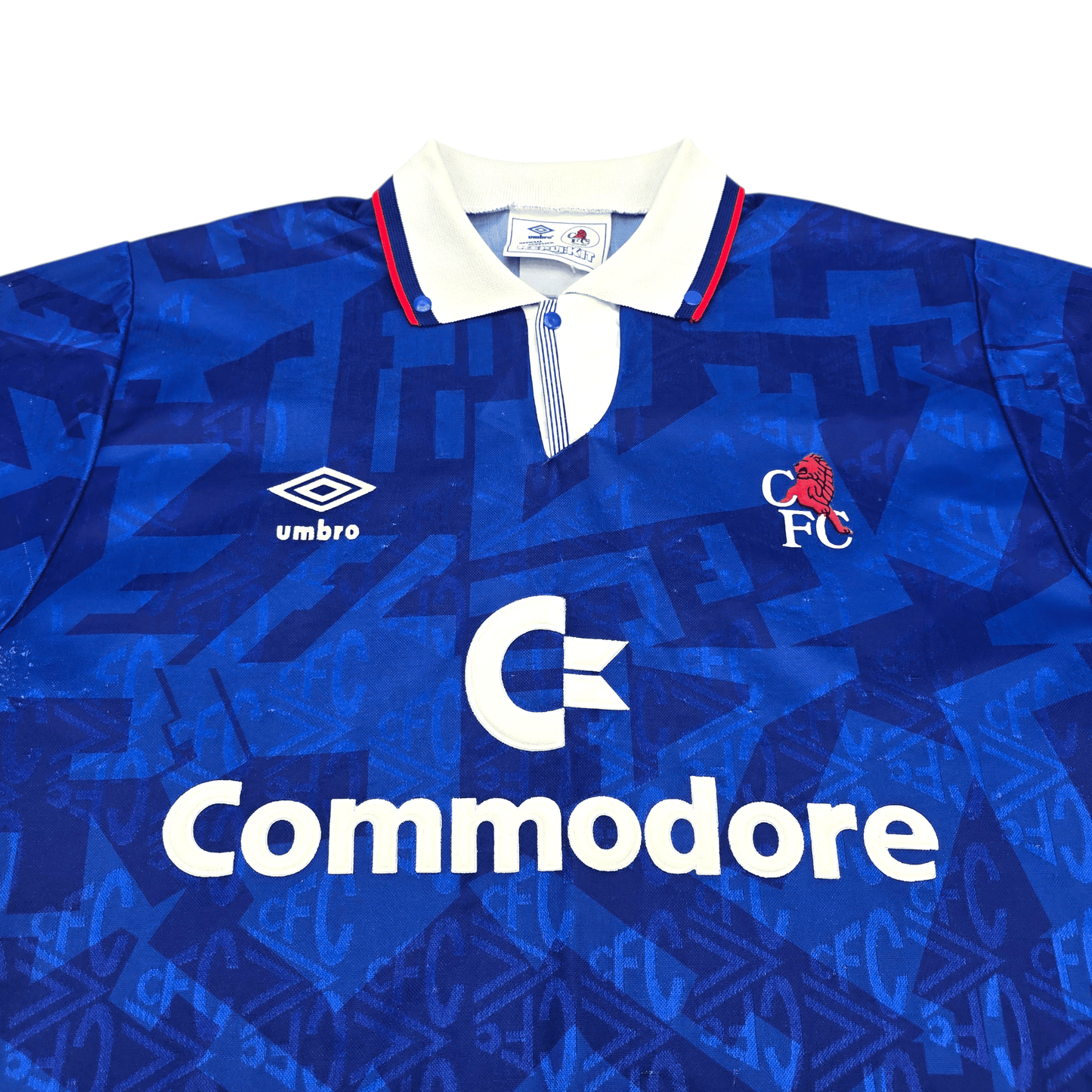 1991/93 Chelsea Home Football Shirt (L) Umbro