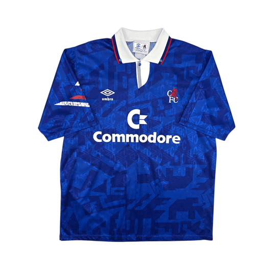 1991/93 Chelsea Home Football Shirt (L) Umbro