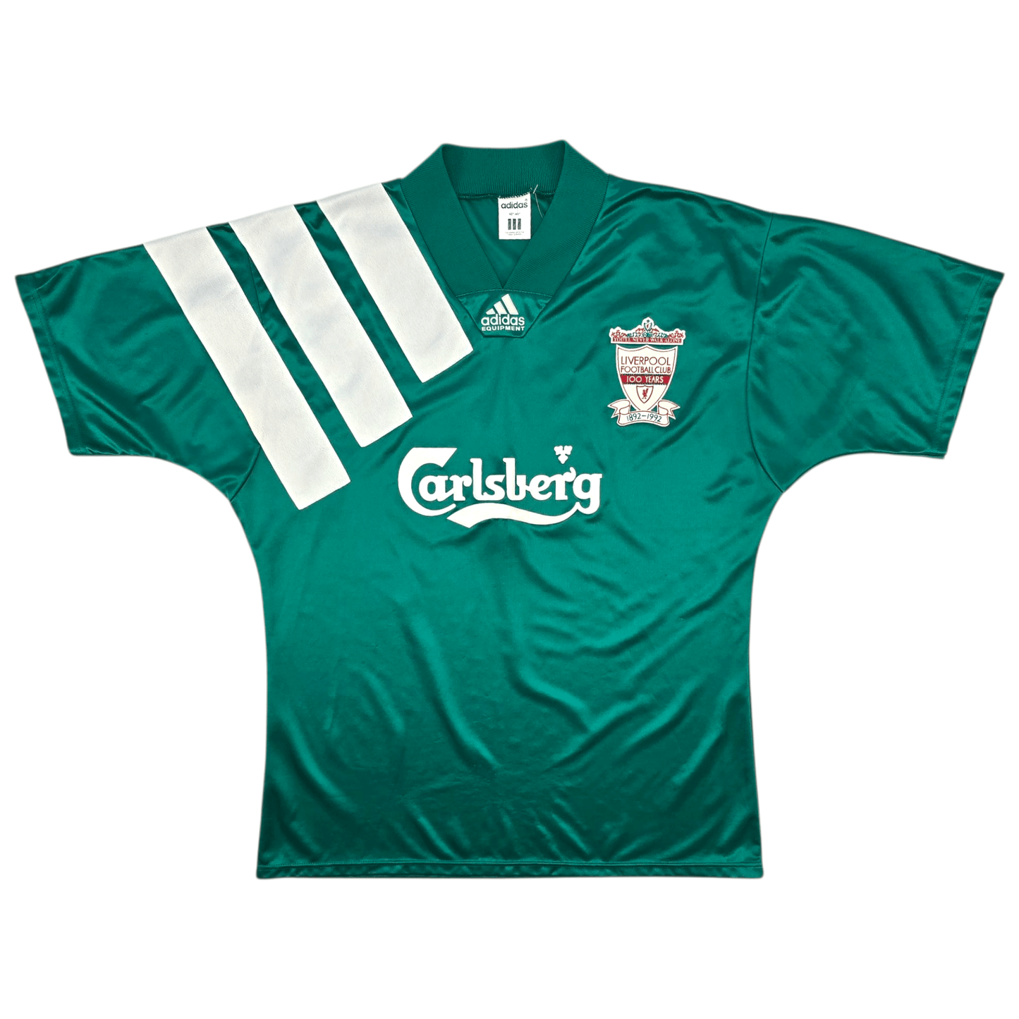 1991/93 Liverpool Away Football Shirt (L) Adidas