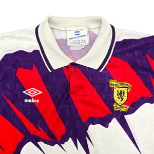 1991/93 Scotland Third Football Shirt (L) Umbro