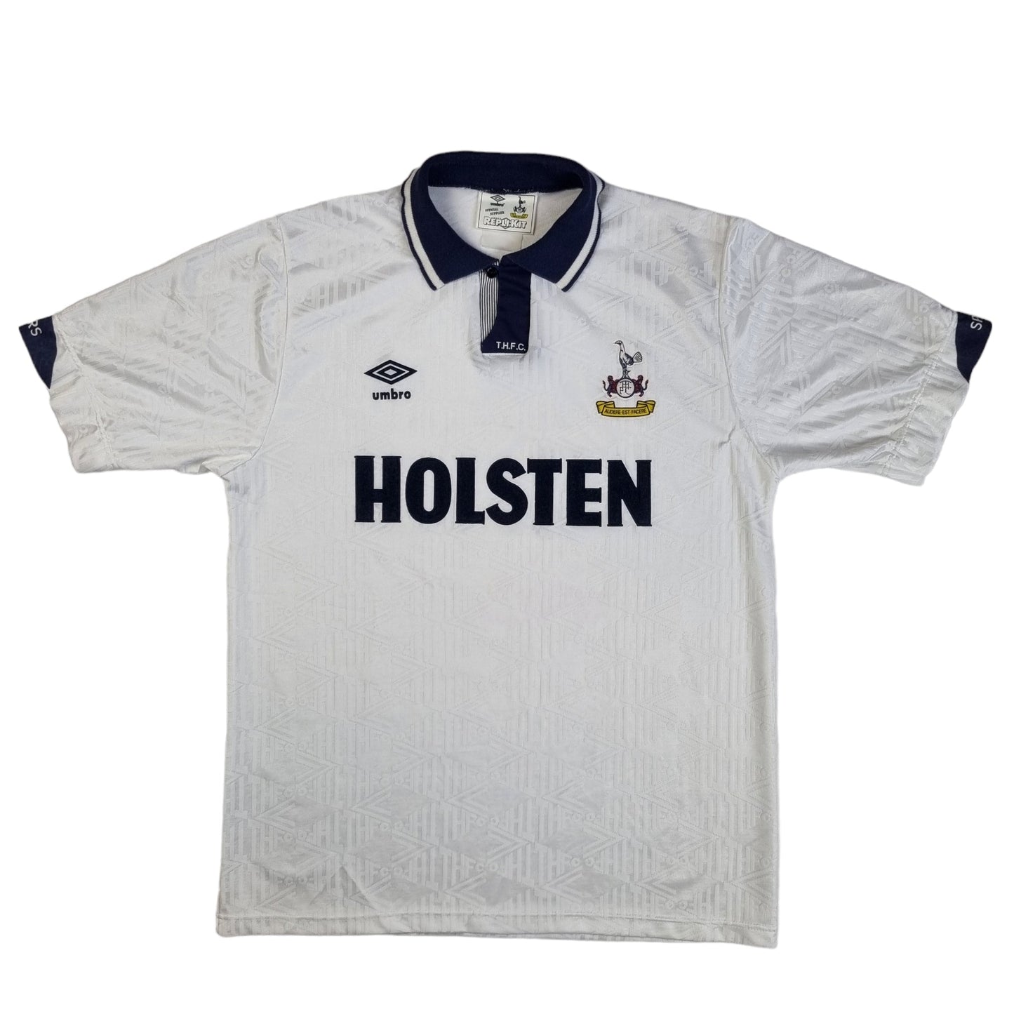 1991/93 Tottenham Hotspur Home Football Shirt (L) Umbro