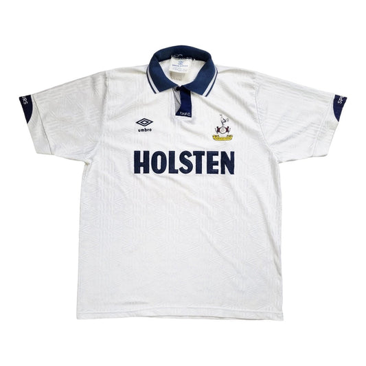 1991/93 Tottenham Hotspur Home Football Shirt (L) Umbro