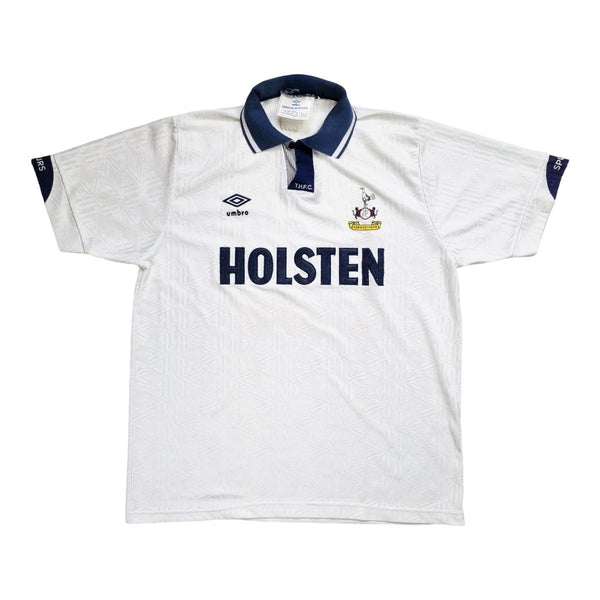 1991/93 Tottenham Hotspur Home Football Shirt (L) Umbro