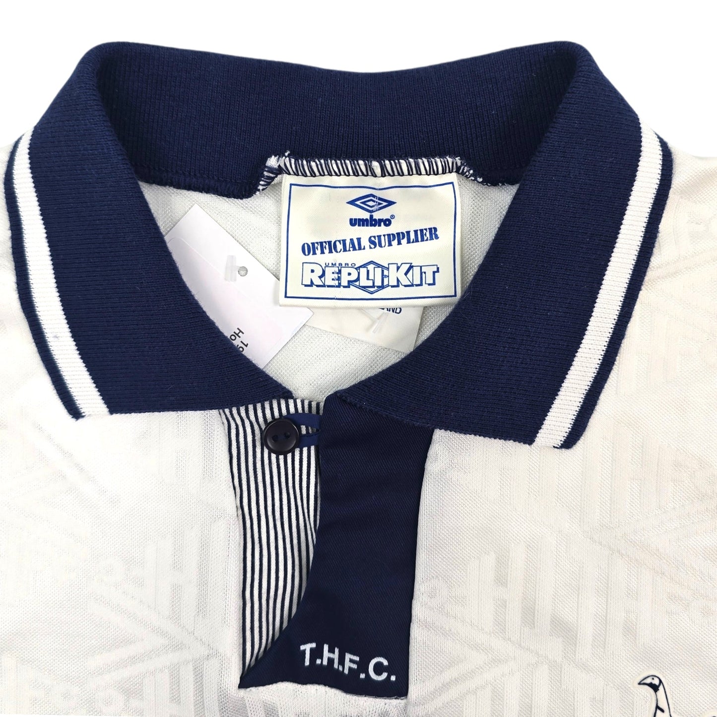 1991/93 Tottenham Hotspur Home Football Shirt (S) Umbro
