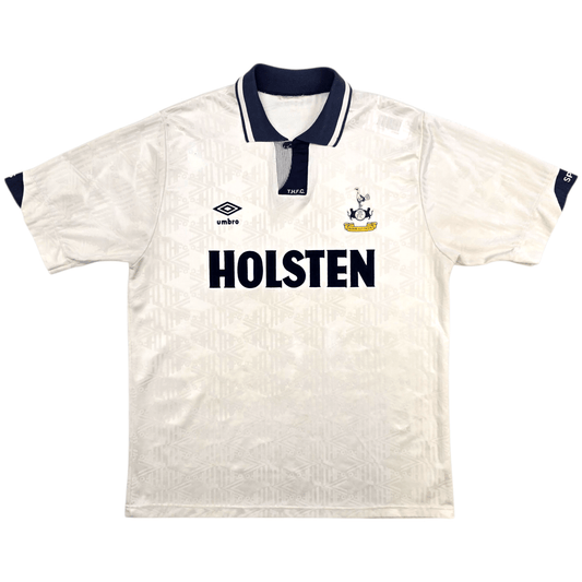 1991/93 Tottenham Hotspur Home Football Shirt (XL) Umbro