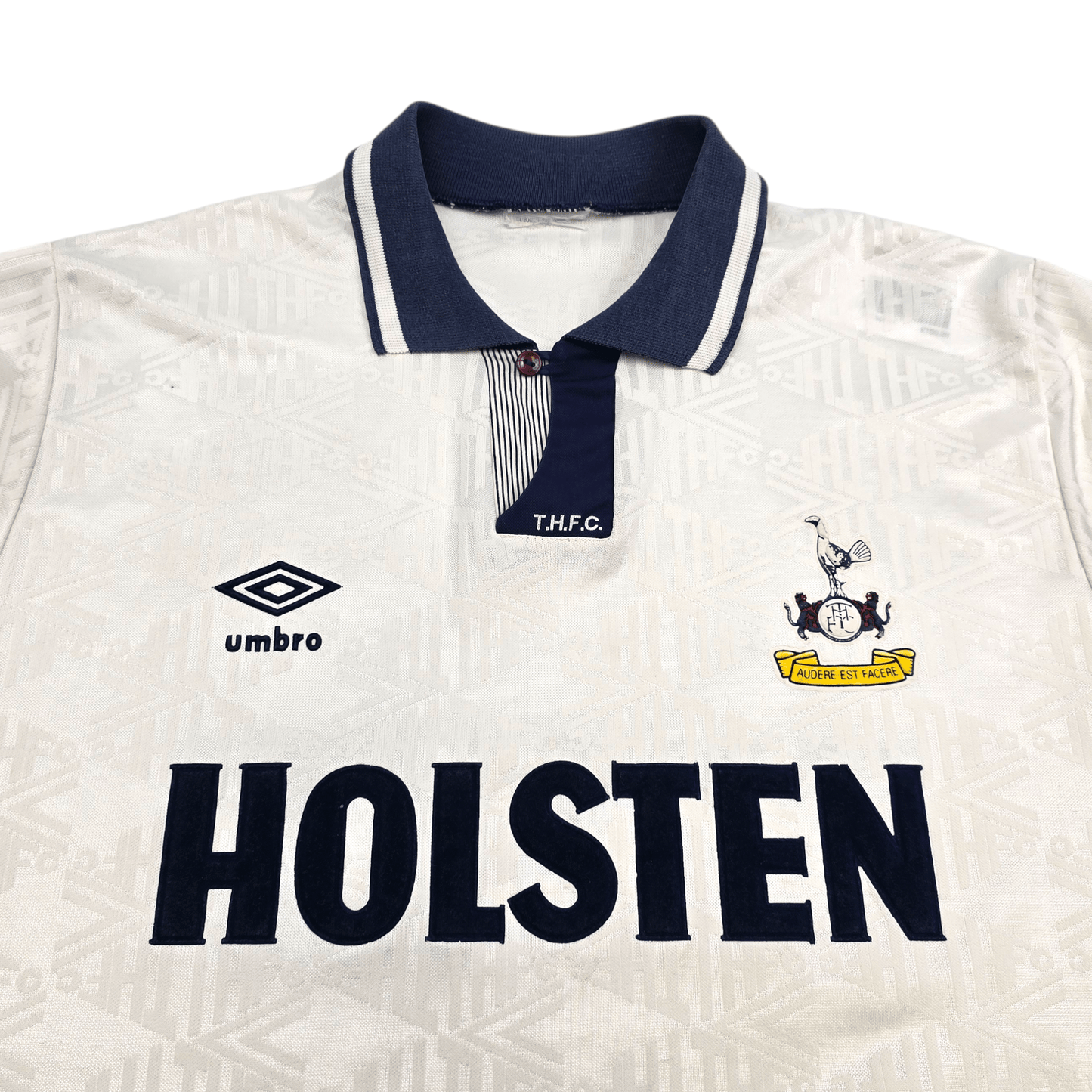 1991/93 Tottenham Hotspur Home Football Shirt (XL) Umbro