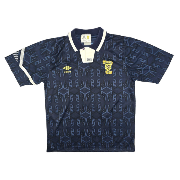 1991/94 Scotland Home Football Shirt (L) Umbro