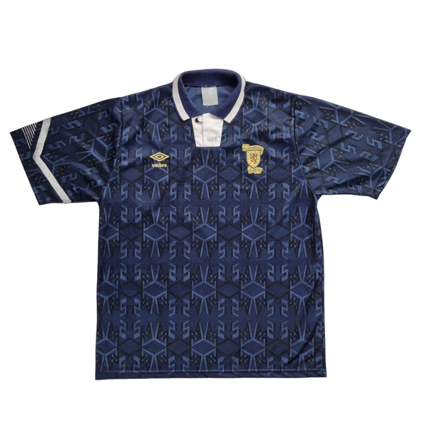 1991/94 Scotland Home Football Shirt (XL) Umbro