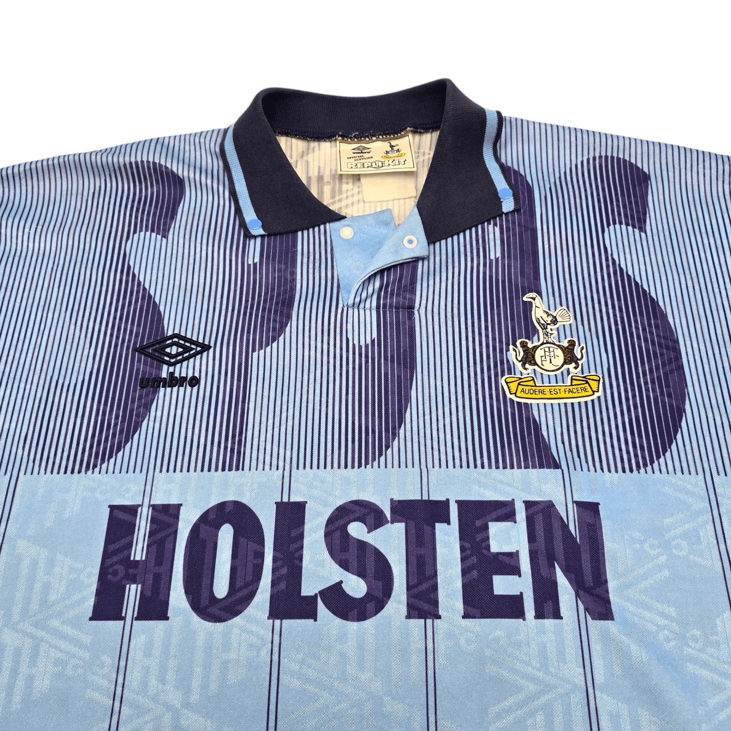 1991/94 Tottenham Hotspur Third Football Shirt (M) Umbro #9 Anderton