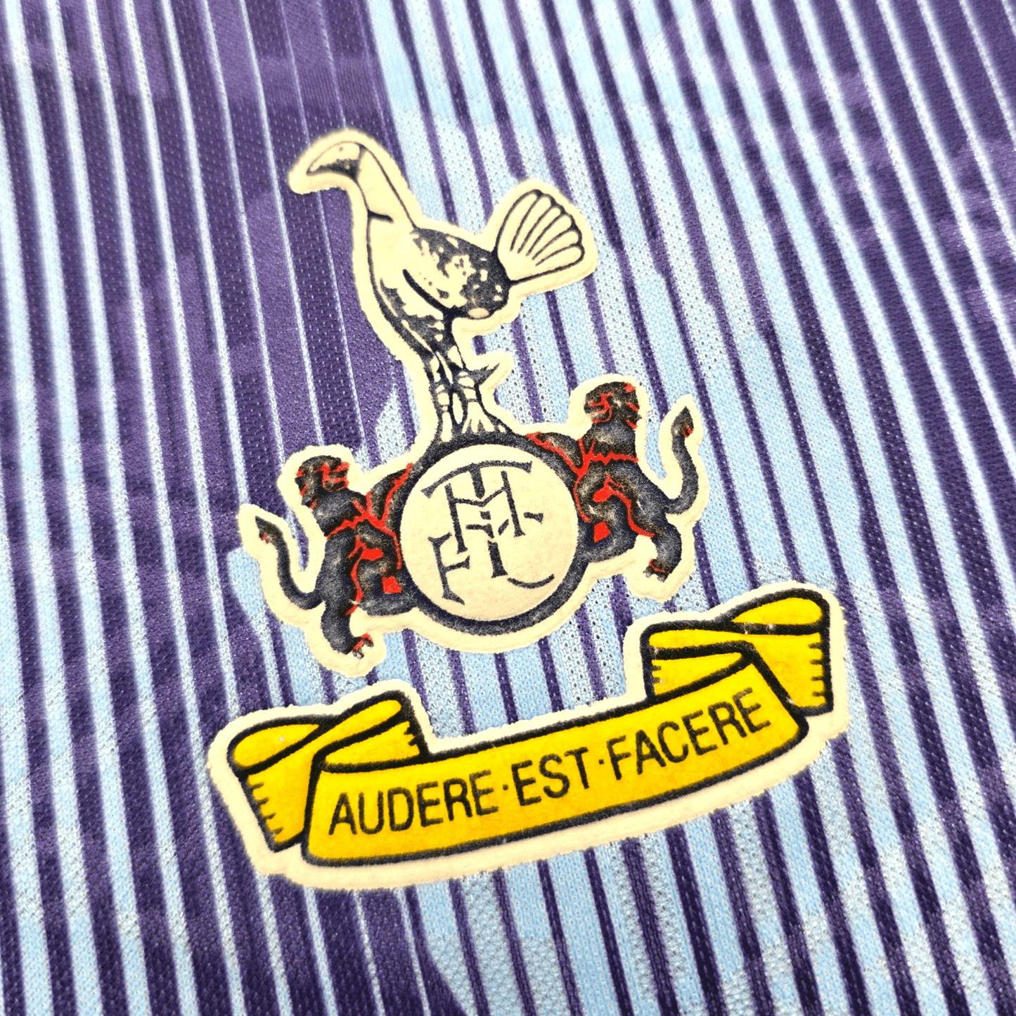 1991/94 Tottenham Hotspur Third Football Shirt (M) Umbro #9 Anderton