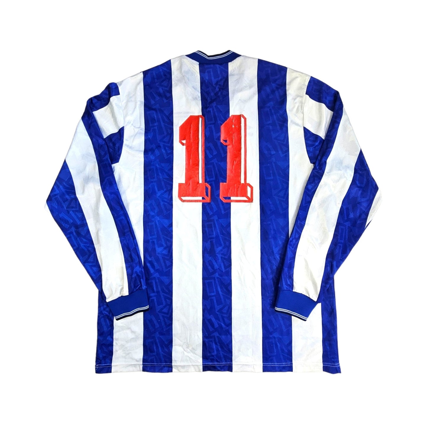 1991/95 KF Tirana Home Football Shirt (L) Umbro # 11