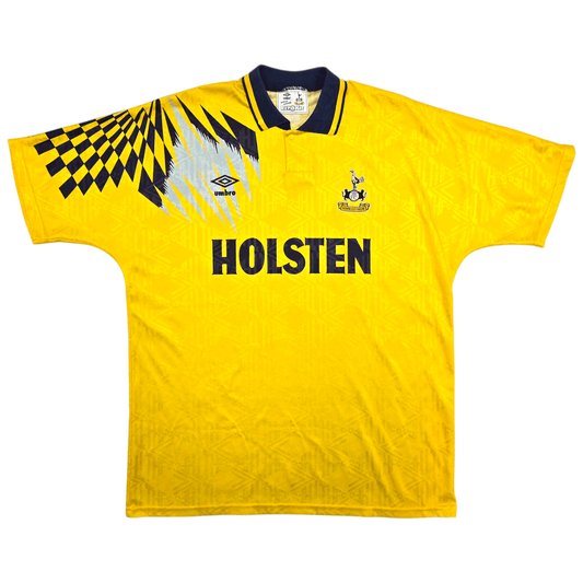 1991/95 Tottenham Hotspur Away Football Shirt (XL) Umbro