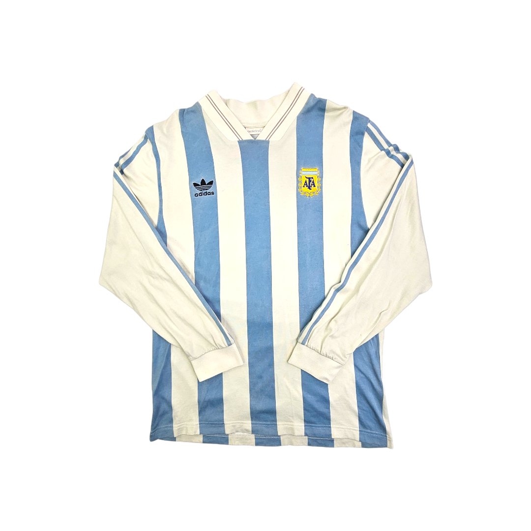 1992/93 Argentina Home Football Shirt (XL) Adidas Originals #10 (Maradona)