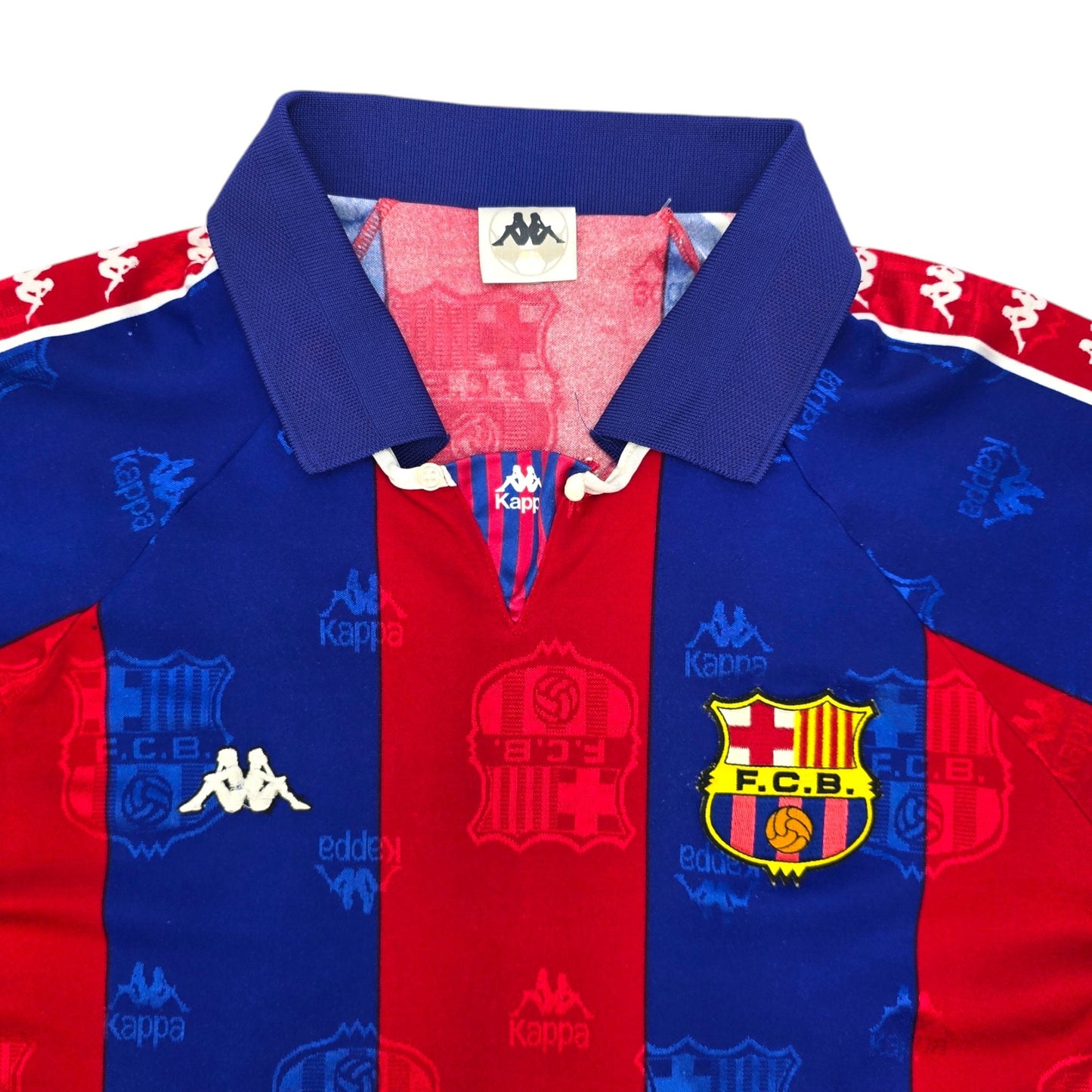 1992/93 Barcelona Home Football Shirt (L) Kappa (European)
