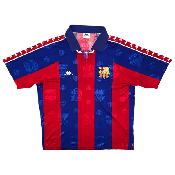 1992/93 Barcelona Home Football Shirt (L) Kappa (European)