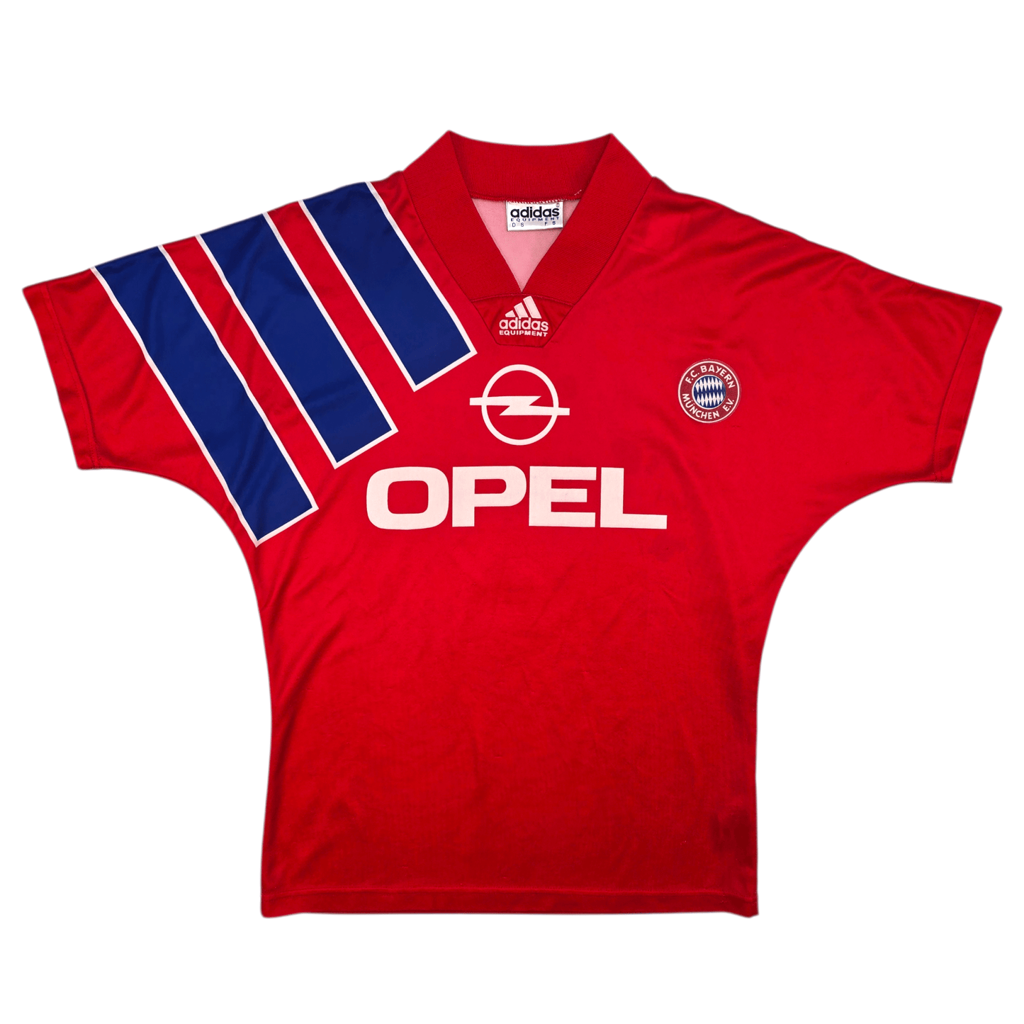 1992/93 Bayern Munich Home Football Shirt (S) Adidas #8 (Schupp)