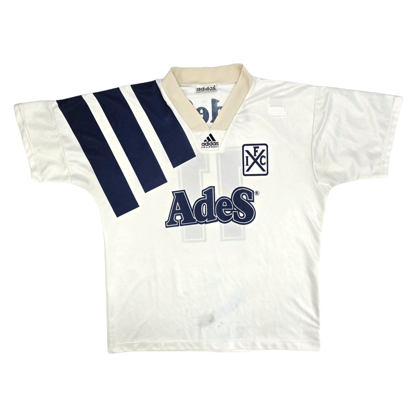 1992/93 Independiente Away Football Shirt (L) Adidas #11 (Match Worn)