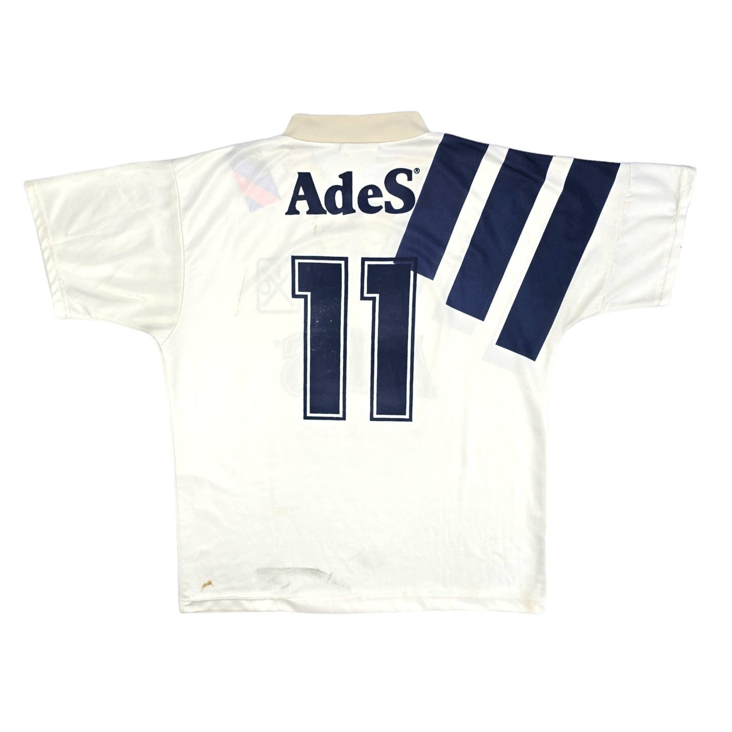 1992/93 Independiente Away Football Shirt (L) Adidas #11 (Match Worn)