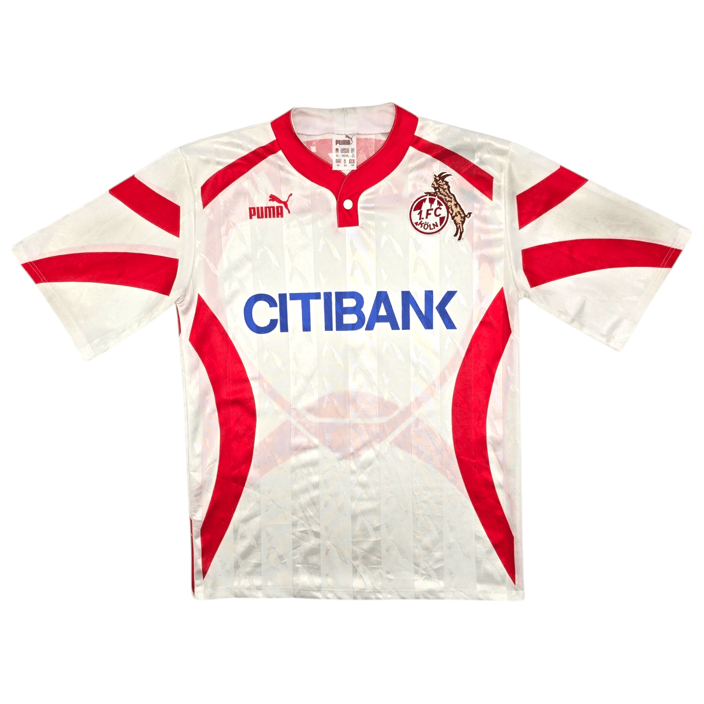 1992/93 FC Koln Home Football Shirt (M) Puma