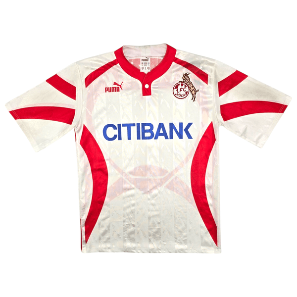 1992/93 FC Koln Home Football Shirt (M) Puma