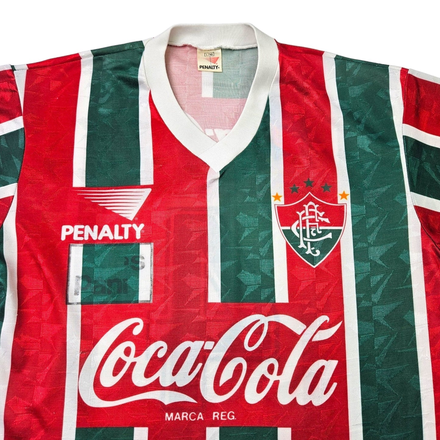 1992/93 Fluminense Home Football Shirt (L) Penalty #4